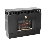 FÉG Zeusz F850P ERP konvektor, kéményes, fekete, 5.7kW