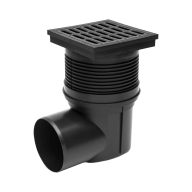   FixTrend kültéri összefolyó, oldal kifolyású, műanyag fedlap, DN110