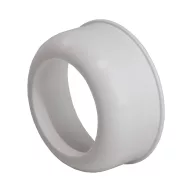 FixTrend takarórózsa, műanyag, szifonhoz, fehér, D50