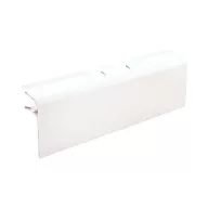 FixTrend padlószegély radiátorbekötő elem, fehér