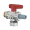 FLAMCO KFE kazántöltő-ürítő, fűtésre, egyenes, tömlős véggel, PN16, 1/2”K