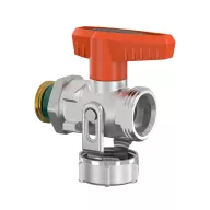   FLAMCO KFE kazántöltő-ürítő, Solar, egyenes, PN16, 1/2”K