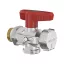 FLAMCO KFE kazántöltő-ürítő, ivóvízre, sarok, PN16, 1/2”K