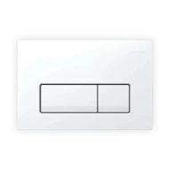   GEBERIT Delta50 nyomólap, Basic WC-tartályhoz, 2 vízmennyiséges, alpin fehér
