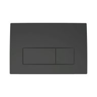  GEBERIT Delta50 nyomólap, WC-tartályhoz, 2 vízmennyiséges, matt fekete