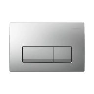  GEBERIT Delta50 nyomólap, Basic WC-tartályhoz, 2 vízmennyiséges, matt króm