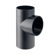 GEBERIT PE-HD T-idom, 90°, 50/50mm