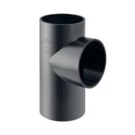 GEBERIT PE-HD T-idom, 90°, 110/50mm
