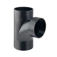 GEBERIT PE-HD T-idom, íves, 90°, 110/110mm