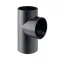 GEBERIT PE-HD T-idom, 90°, 110/110mm