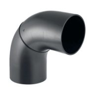 GEBERIT PE-HD ív 90°, nagy sugárral, 200mm