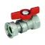 GIACOMINI R251P golyóscsap, hollanderrel, 3/4”BB