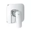 GROHE Cubeo zuhany csaptelep, egykaros, falba süllyesztett, króm