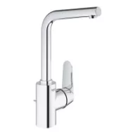   GROHE Eurodisc Cosmopolitan L mosdó csaptelep, egykaros, leeresztőszeleppel, króm