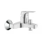 GROHE BauFlow kádcsaptelep, egykaros, króm