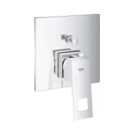   GROHE Eurocube kádcsaptelep, egykaros, zuhanyváltóval, SmartBox-hoz, króm