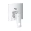 GROHE Eurocube kádcsaptelep, egykaros, zuhanyváltóval, SmartBox-hoz, króm