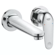   GROHE Euroeco mosdó csaptelep, egykaros, fali, 2 lyukas, króm