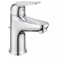   GROHE Euroeco S mosdó csaptelep, egykaros, leeresztőszeleppel, króm