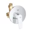 GROHE BauFlow kádcsaptelep, egykaros, komplett, króm