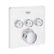 GROHE Grotherm SmartControl látható rész, hőfok szab., szögletes, fehér, SmartBoxhoz
