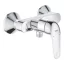 GROHE Euroeco zuhany csaptelep, egykaros, zuhanyszett nélkül, króm