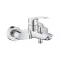 GROHE Eurosmart kádtöltő- és zuhanycsaptelep, egykaros, króm