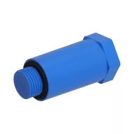 HAAS nyomáspróba dugó, kék, 1/2”
