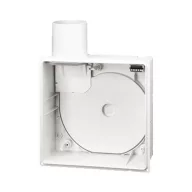   HELIOS ELS-GU ventilátorház, falbasüllyesztett (Geberit szagelszívós WC-hez is)