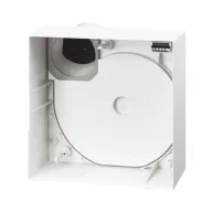   HELIOS ELS-GAP ventilátorház, falonkívüli, légtömör v.csapószeleppel, hátsó kifúvás