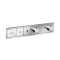 HANSGROHE RainSelect termosztát, 2 fogyasztóhoz, falsík alatti, króm