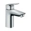 HANSGROHE Logis 100 mosdó csaptelep, egykaros, Push Open, króm