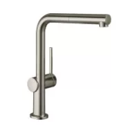   HANSGROHE Talis M54 270 mosogató csaptelep, egykaros, kihúzható fej, inox hatású