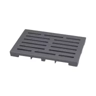 HL 071.1E lefolyórács, műanyag, 155x225mm