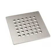 HL 3120 Quadra lefolyólap, inox, V4A, 115x115mm