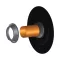 HL 800/110 faláttörés szigetelő, ajakos tömítéssel, bitumengallérral, 110mm