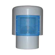   HL 900N ECO légbeszívó szelep, rovarfogó ráccsal, DN110 kettős falú légszig-sel