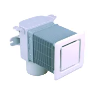   HL 905N légbeszívó szelep, falba süllyeszthető, lapos kivitel, kompletten