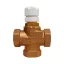 HONEYWELL termosztatikus keverő/váltószelep, háromjáratú, hollandival, 1”K