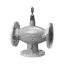 HONEYWELL keverőszelep, háromjáratú, karimás, PN6, kvs=25, 170 °C, DN40