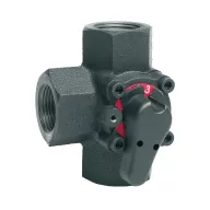 HONEYWELL keverőcsap, háromjáratú, PN6, kvs=16, 5/4”BB