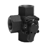 HONEYWELL keverőcsap, háromjáratú, PN6, kvs=25, 6/4”BB