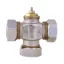 HONEYWELL keverőszelep, háromjáratú, termosztatikus, hollandival, kvs=4, 3/4”K