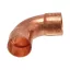 IBP 5002A forrasztható réz ív, 90°, 2 tokos, 35mm