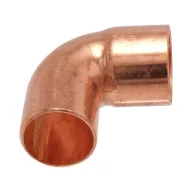 IBP 5092 forrasztható réz könyök, 90°, 1 tokos, 22mm