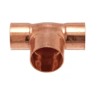 IBP 5130R forrasztható réz szűkített T-idom, 18x22x18mm