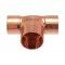 IBP 5130R forrasztható réz szűkített T-idom, 18x22x18mm