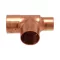 IBP 5130R forrasztható réz szűkített T-idom, 22x22x18mm
