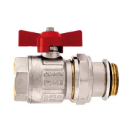   ITAP 098S golyóscsap, fűtésre, vízre, egyenes, öntömítő, 1”KB