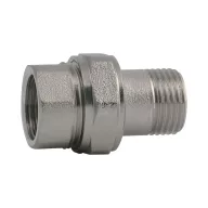   ITAP 161 menetes réz radiátor hollander, egyenes, nikkelezett, 1”KB